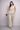 Desert Bloom beige co-ord set for women - Fasciners Pakistan