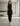 Black bodycon maxi dress sculpted fit for women - Fasciners Pakistan