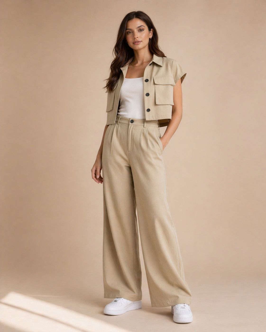 Sahara utility co-ord set styled look women Pakistan